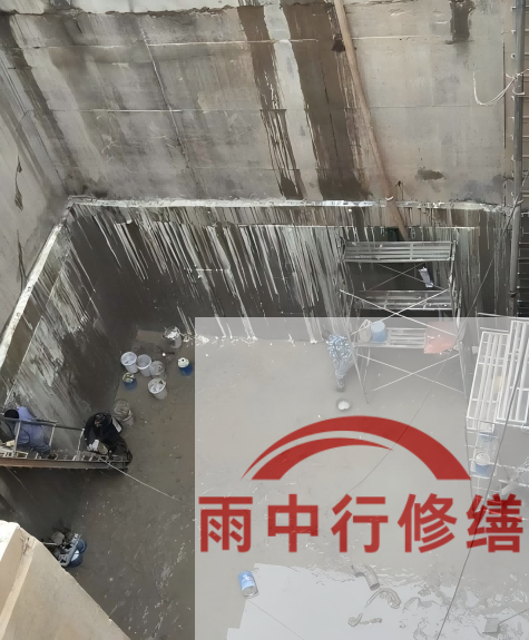 河西中国五矿某大型污水处理厂堵漏案例