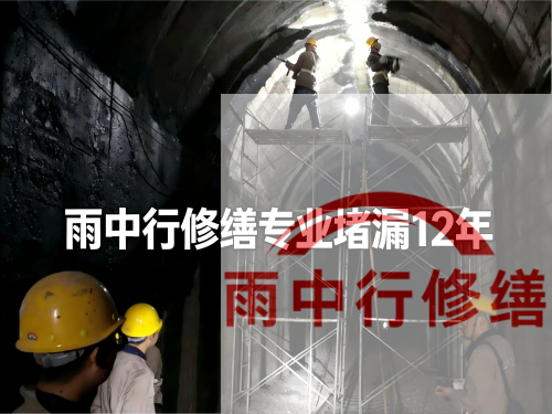 河西长安镇隧道堵漏工程案例